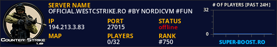 OFFICIAL.WESTCSTRIKE.RO #BY NORDICVM #FUN