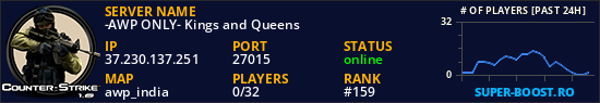 -AWP ONLY- Kings and Queens