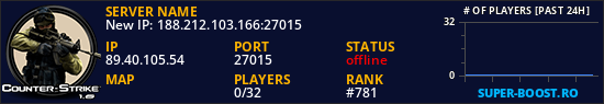 New IP: 188.212.103.166:27015