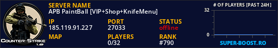 APB PaintBall [VIP+Shop+KnifeMenu]