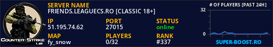 FRIENDS.LEAGUECS.RO [CLASSIC 18+]