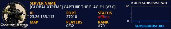 [GLOBAL XTREME] CAPTURE THE FLAG #1 [V3.0]