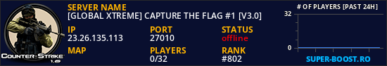 [GLOBAL XTREME] CAPTURE THE FLAG #1 [V3.0]