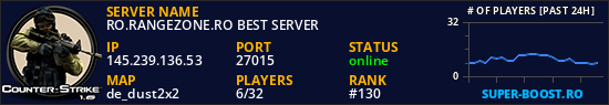 RO.RANGEZONE.RO BEST SERVER
