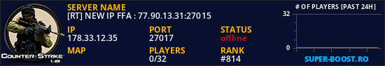 [RT] NEW IP FFA : 77.90.13.31:27015