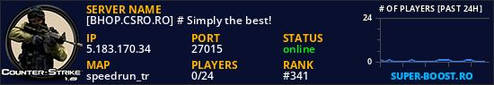 [BHOP.CSRO.RO] # Simply the best!