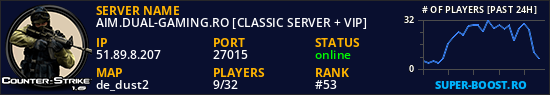 AIM.DUAL-GAMING.RO [CLASSIC SERVER + VIP]