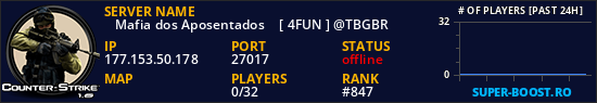 亗 Mafia dos Aposentados 亗 [ 4FUN ] @TBGBR
