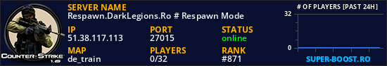 Respawn.DarkLegions.Ro # Respawn Mode