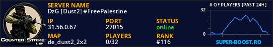DzG [Dust2] #FreePalestine