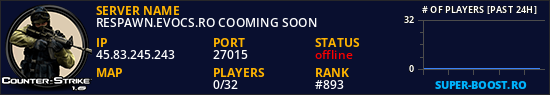 RESPAWN.EVOCS.RO COOMING SOON