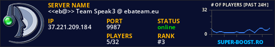 <<eb@>> Team Speak3 @ ebateam.eu