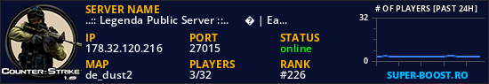 ..:: Legenda Public Server ::.. ❤️� | EagleHosting.aL