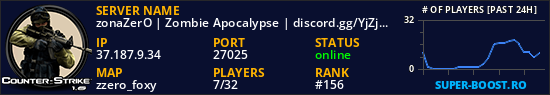 zonaZerO | Zombie Apocalypse | discord.gg/YjZjbnw