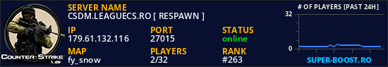 CSDM.LEAGUECS.RO [ RESPAWN ]