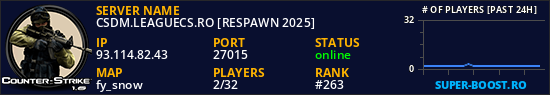 CSDM.LEAGUECS.RO [RESPAWN 2025]