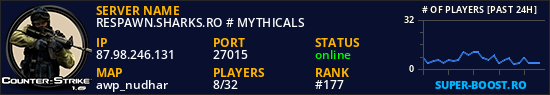 RESPAWN.SHARKS.RO # MYTHICALS