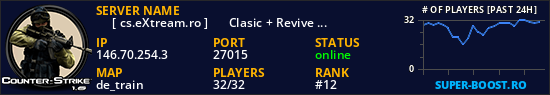 ★   [ cs.eXtream.ro ] ⮞   Clasic + Revive Mode | Free GUN