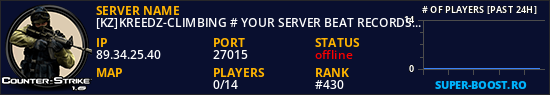[KZ]KREEDZ-CLIMBING # YOUR SERVER BEAT RECORDS JUMPCLIMB AA100