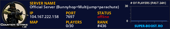 Official Server (Bunnyhop+Multijump+parachute)