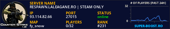 RESPAWN.LALEAGANE.RO | STEAM ONLY