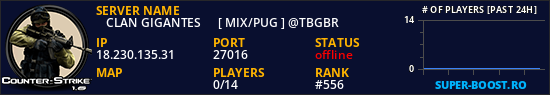 亗 CLAN GIGANTES 亗  [ MIX/PUG ] @TBGBR