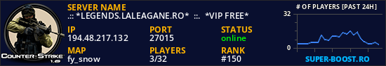 .:: *LEGENDS.LALEAGANE.RO*  ::.  *VIP FREE*
