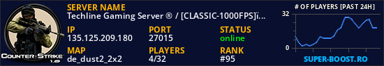Techline Gaming Server ® / [CLASSIC-1000FPS]️️