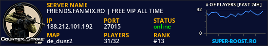 FRIENDS.FANMIX.RO | FREE VIP ALL TIME