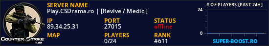 Play.CSDrama.ro | [Revive / Medic ]