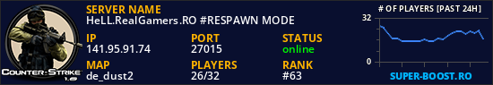 HeLL.RealGamers.RO #RESPAWN MODE