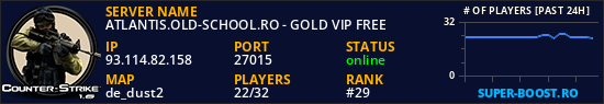 ATLANTIS.OLD-SCHOOL.RO - GOLD VIP FREE