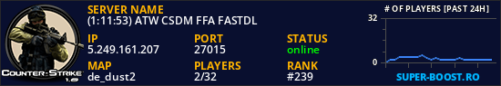 (--:--) ATW CSDM FFA FASTDL